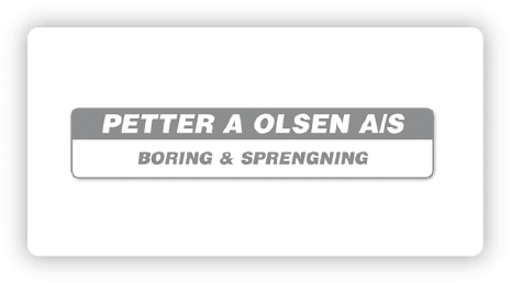 petter a olsen as boring og sprengning